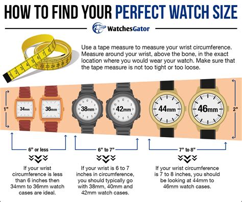 how to tell watch size.